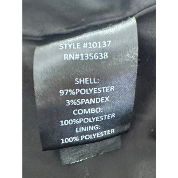 SLATE & WILLOW Dark Fairy Deep Florals Mini Dress. Sheer Balloon Sleeves - Sz 14 - Picture 7 of 7